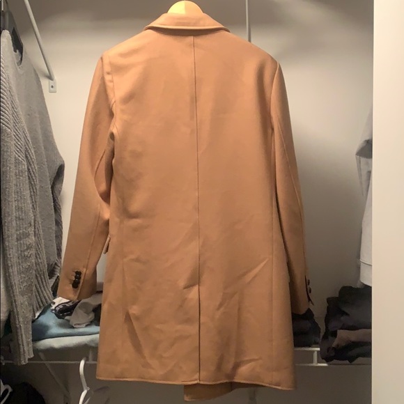Guess double breasted caramel overcoat - Picture 2 of 2